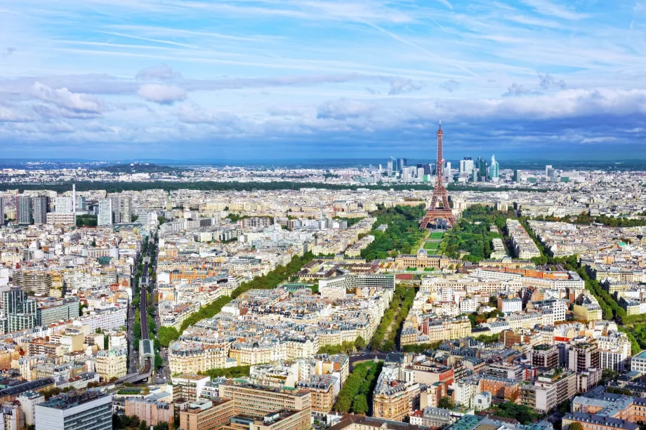 Widok z Montparnasse