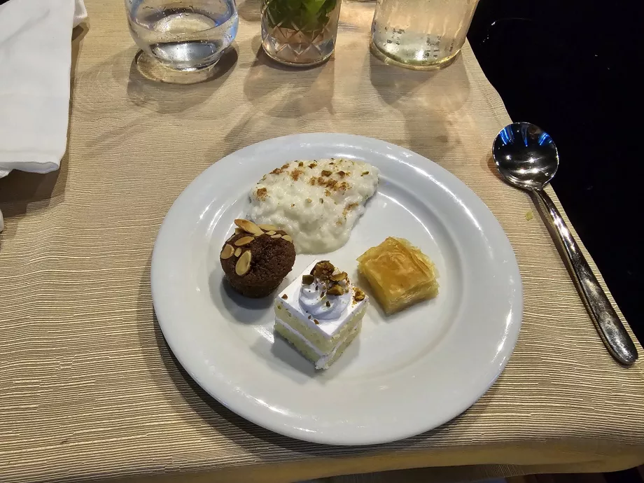 Deser, kolacja