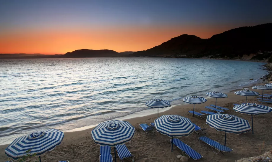 Plaża Pefkos