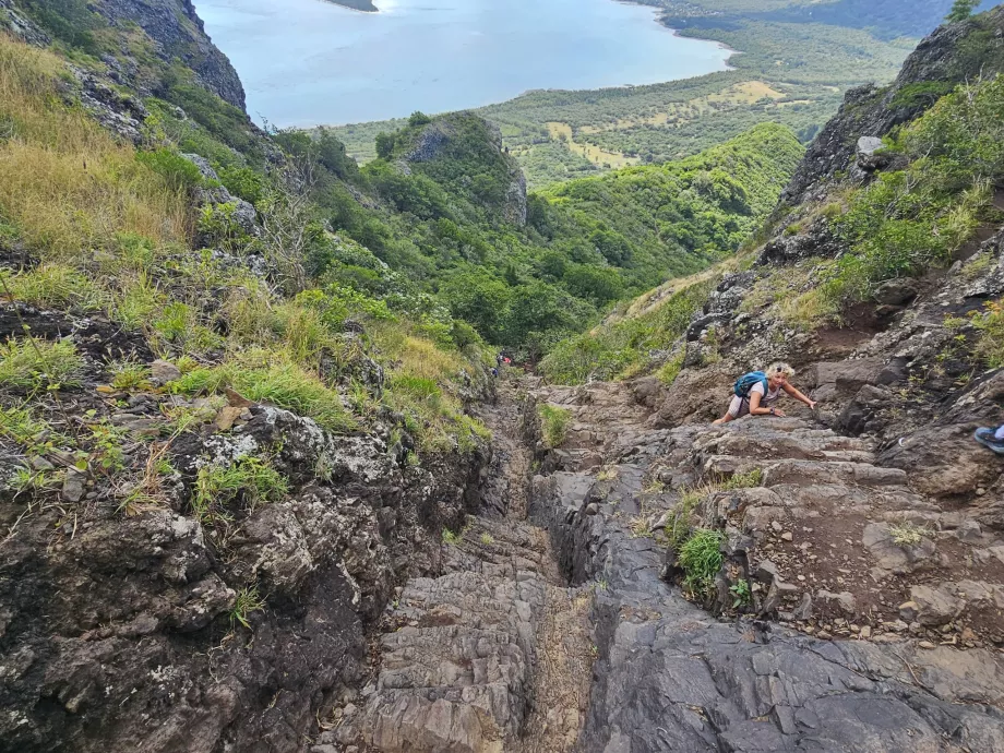 Wspinaczka na Le Morne