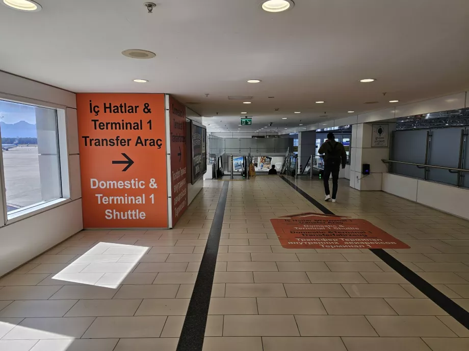 Transfer między terminalami