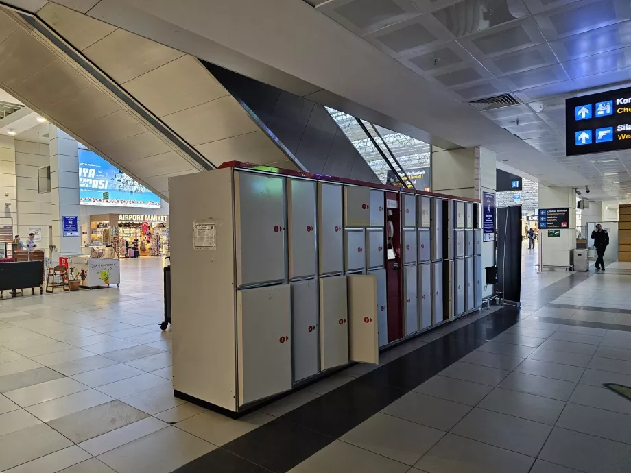 Przechowalnia bagażu, Terminal 1, sekcja krajowa