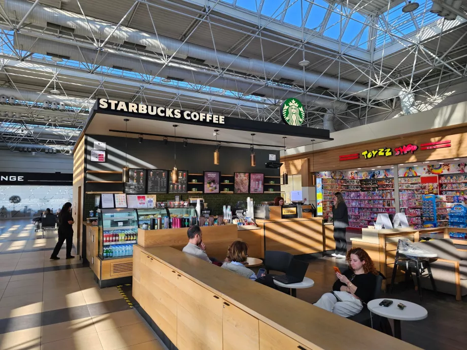 Starbucks, Terminal 1, krajowa sekcja tranzytowa