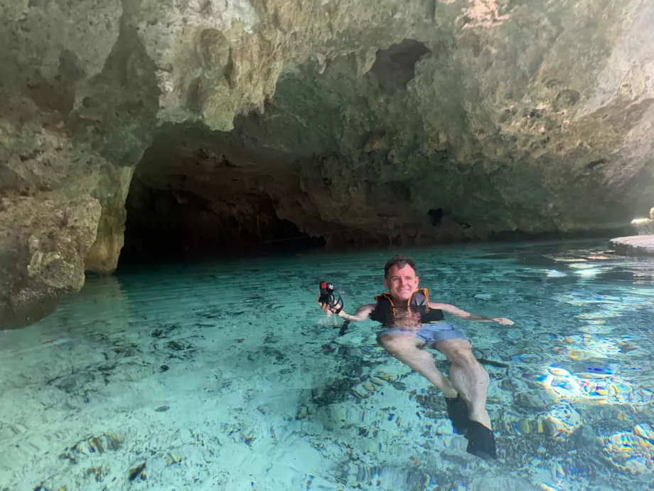 Ja w Gran Cenote