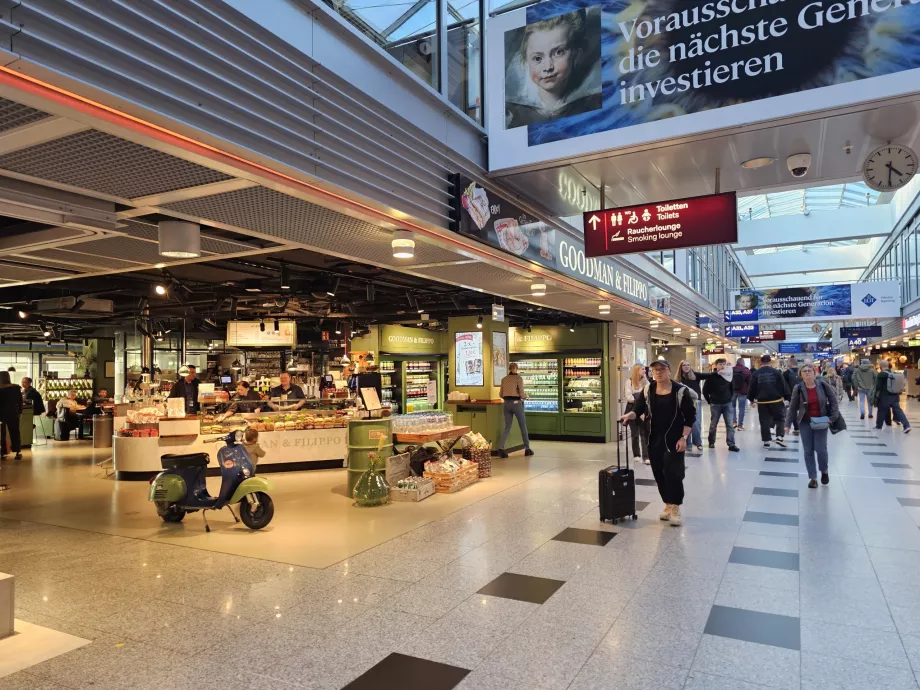 Restauracja w strefie tranzytowej