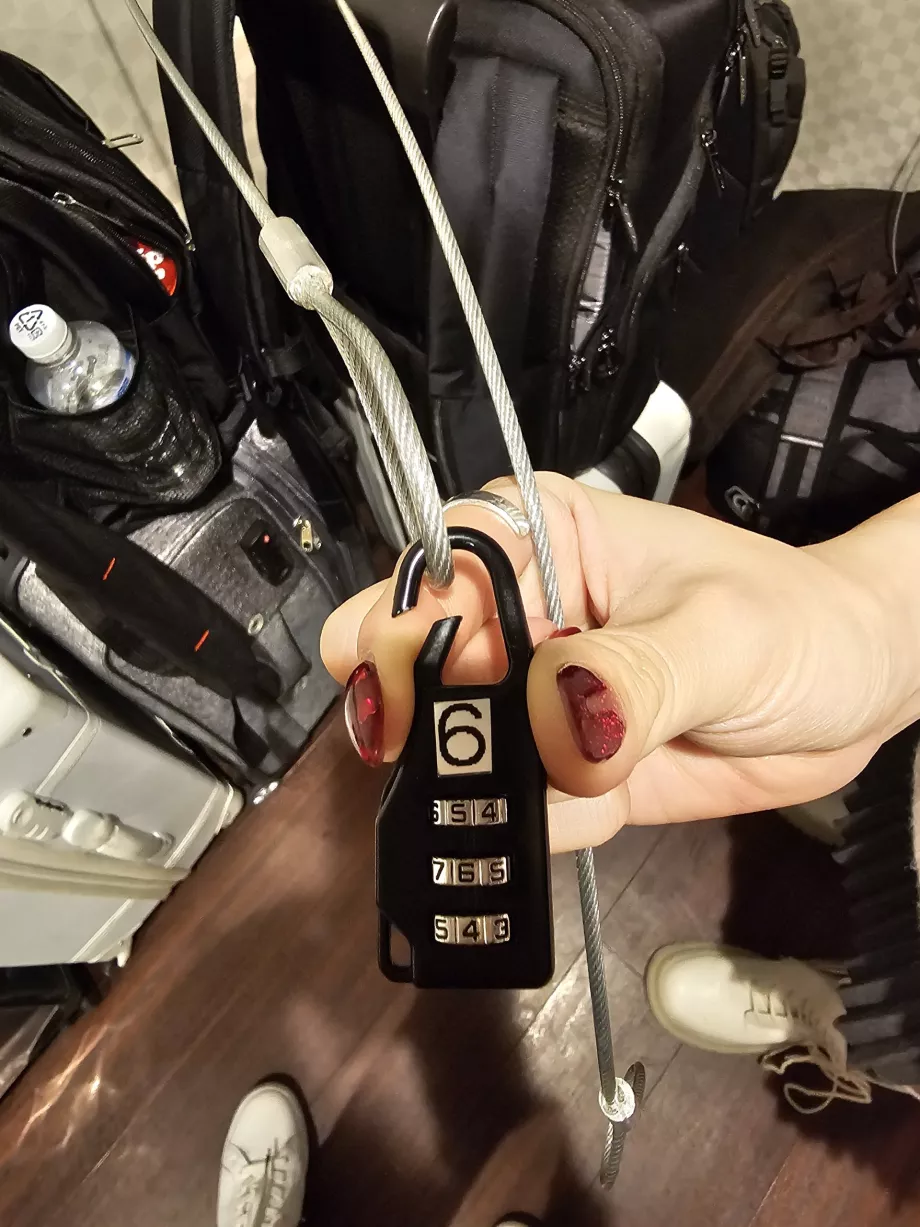 Zamek w przechowalni bagażu