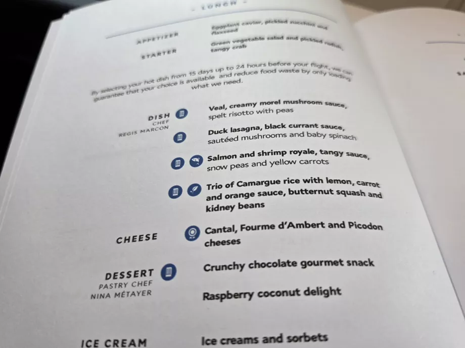 Menu – obiad