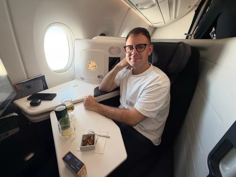 Ja w klasie biznesowej linii Air France