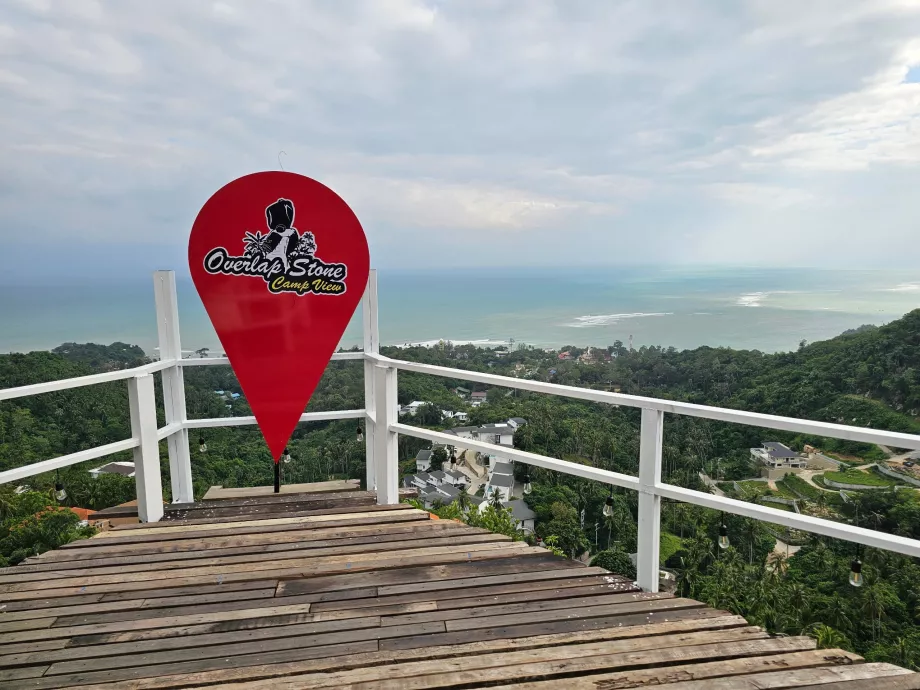 Widok z Overlap Stone 1