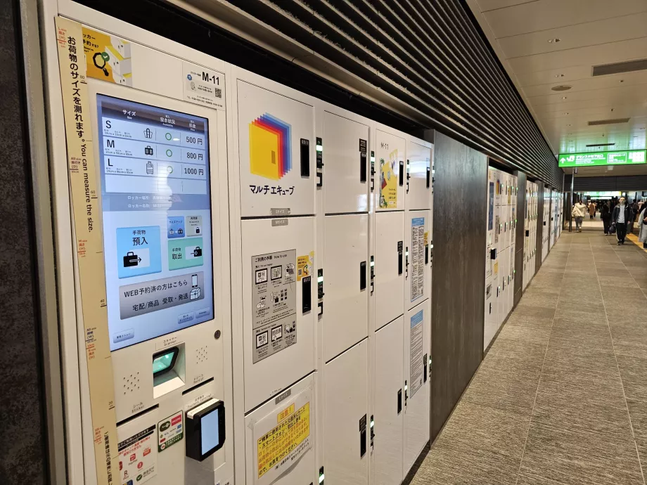 Szafki do przechowywania bagażu