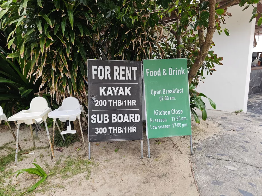 Silver Beach, sporty wodne