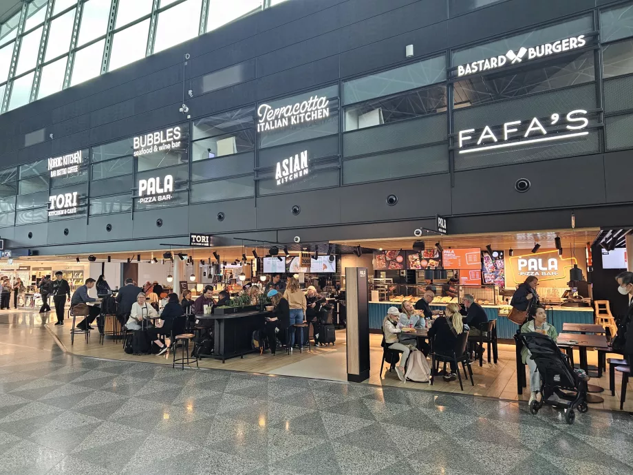 Food Court, strefa tranzytowa