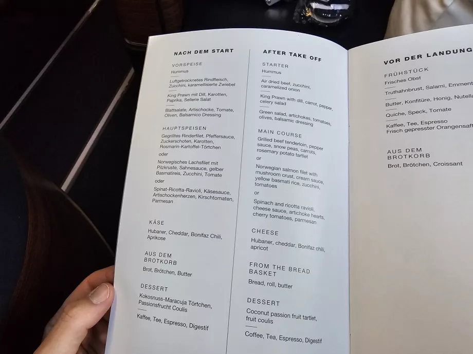 Danie główne w menu
