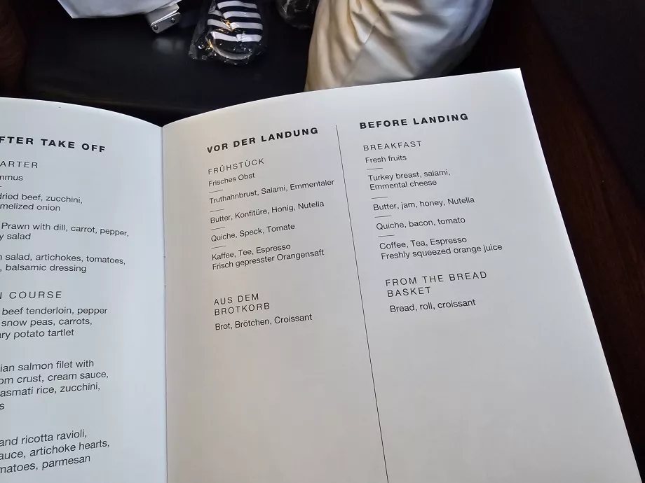 Śniadanie w menu