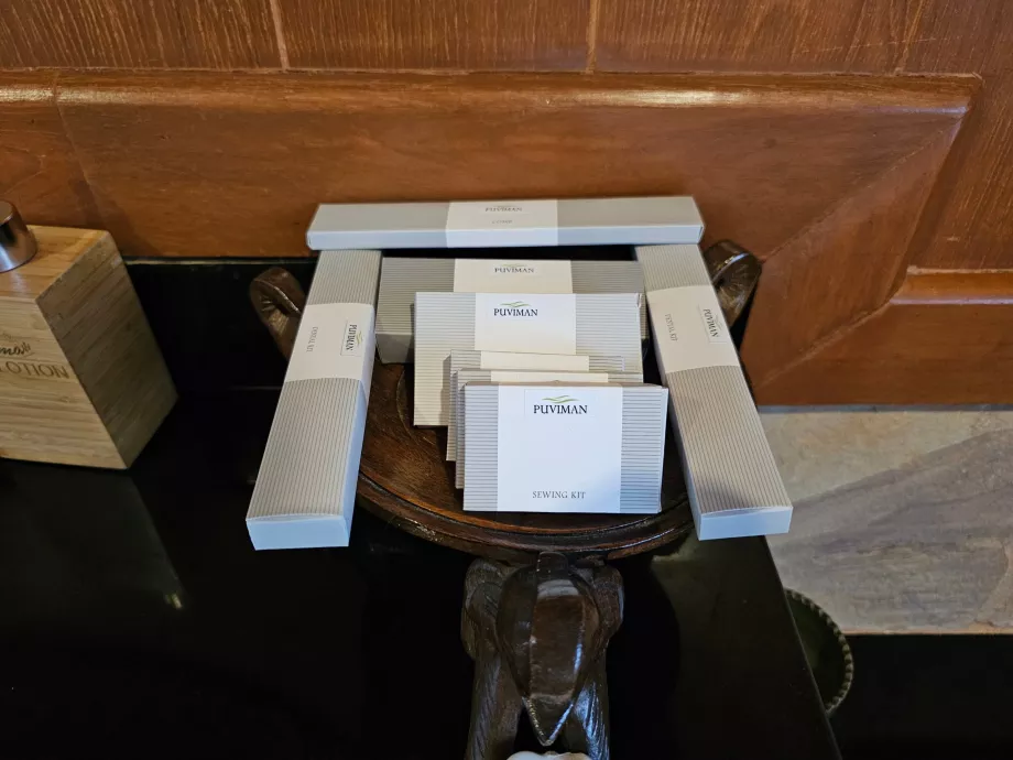 Zestaw udogodnień w łazience