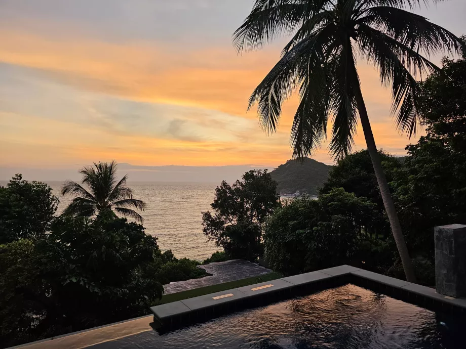 Poranny widok z pokoju