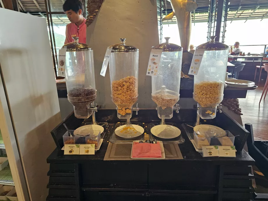 Śniadanie: płatki zbożowe