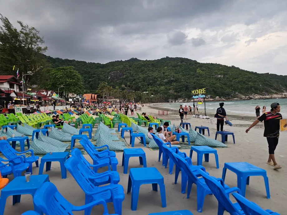 Przygotowania do Full Moon Party - popołudnie