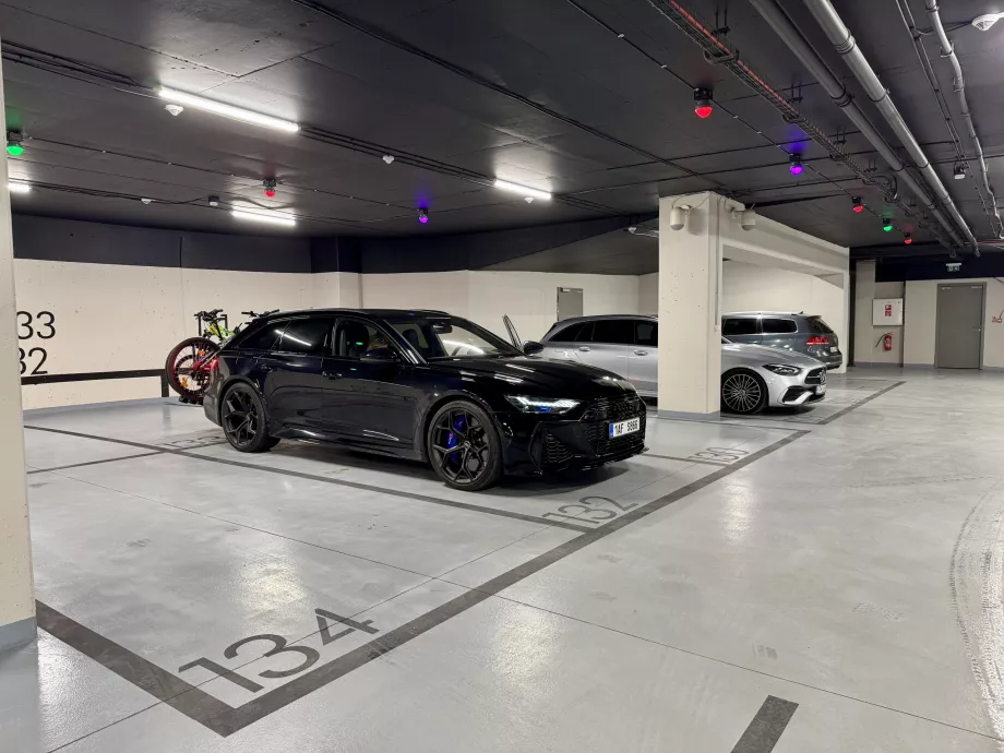 Podwójne miejsce parkingowe