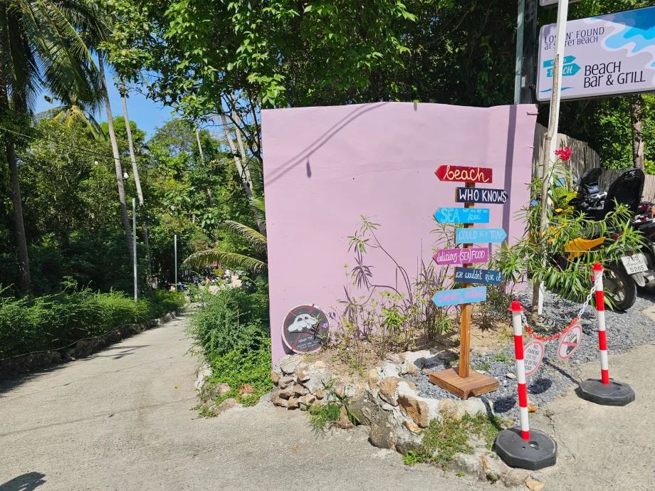 Droga do Secret Beach