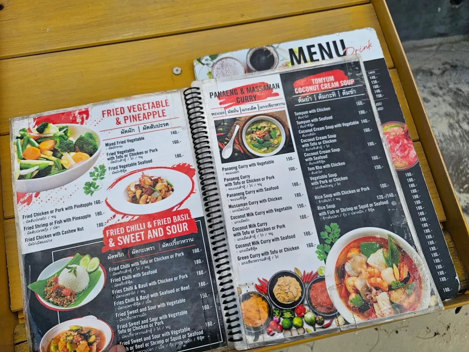 Salad Beach, ceny w restauracjach