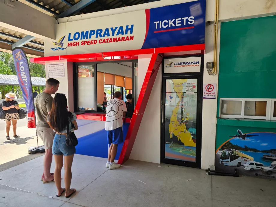 Nabrzeże Thong Sala, kasa biletowa