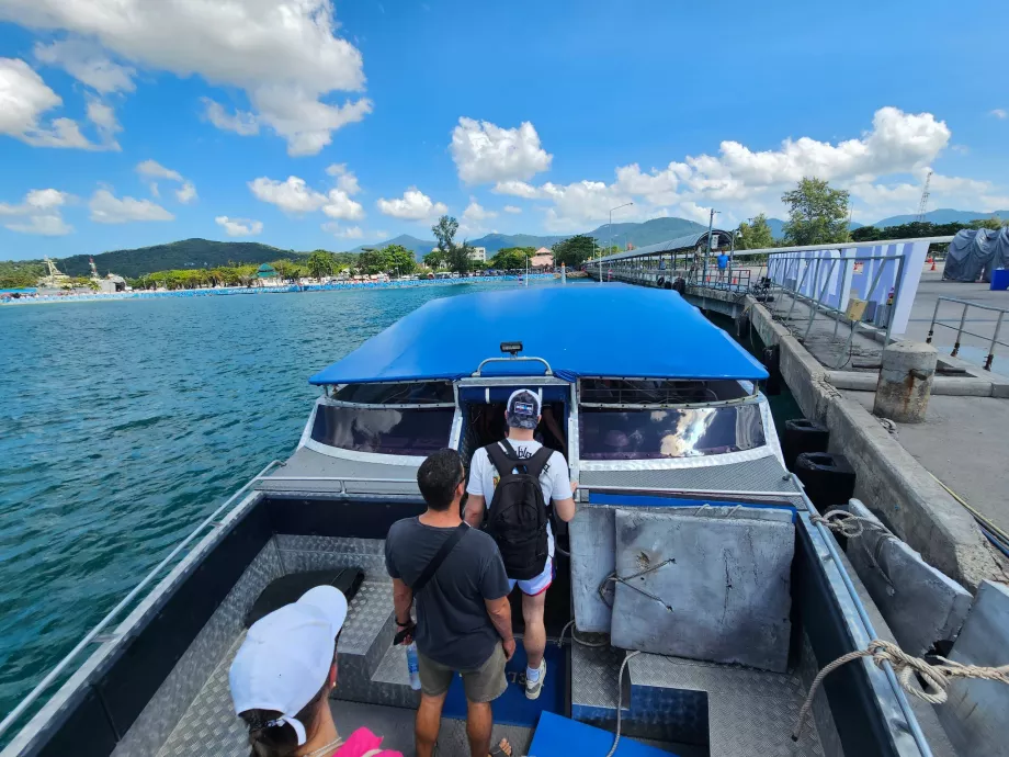 Łódź motorowa Koh Phangan - Koh Samui