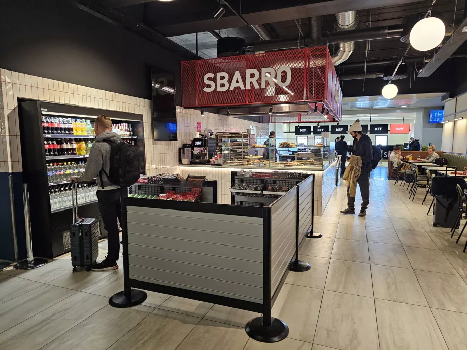 Restauracja Sbarro, część non-schengen
