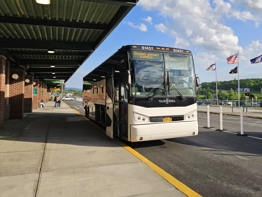Megabus do centrum Nowego Jorku