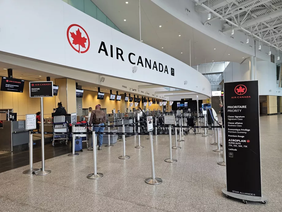 Odprawa Air Canada