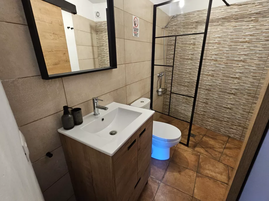 Łazienka w apartamencie La Era