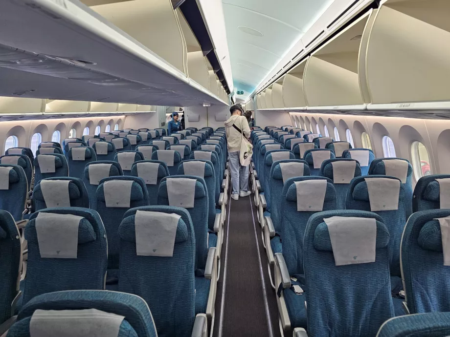 Kabina ekonomiczna, Boeing 787-9