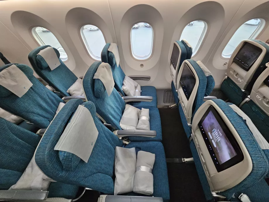 Fotele klasy ekonomicznej, Boeing 787-9