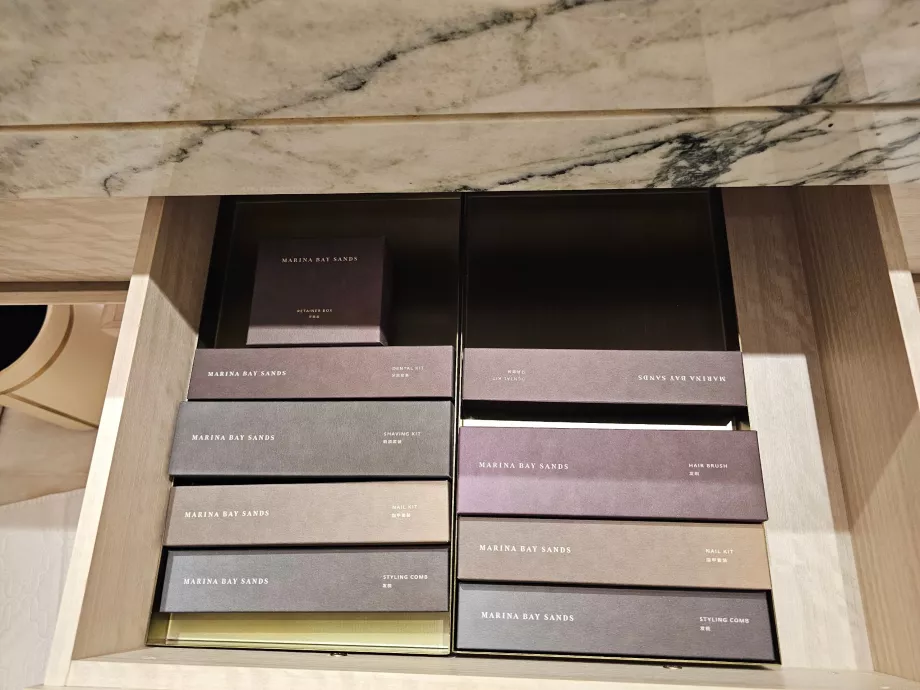 Zestaw udogodnień w łazience