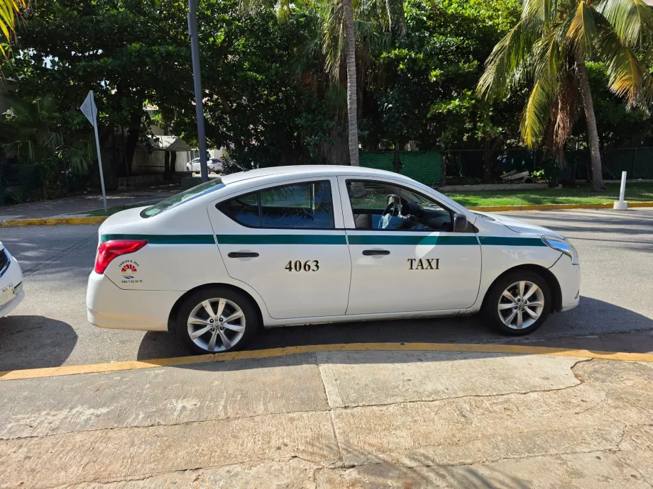 Oficjalna taksówka w Cancún