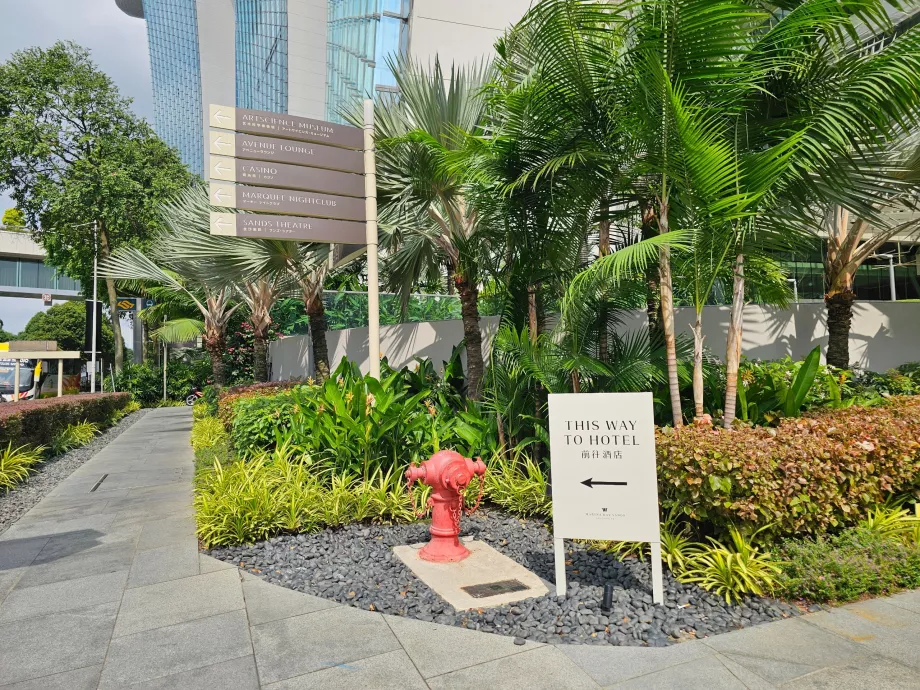 Wskazówki dojazdu do recepcji hotelu