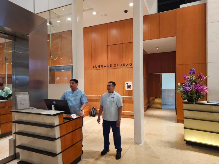 Przechowalnia bagażu dla gości
