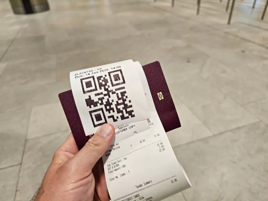Kod QR do odbioru bagażu z przechowalni bagażu