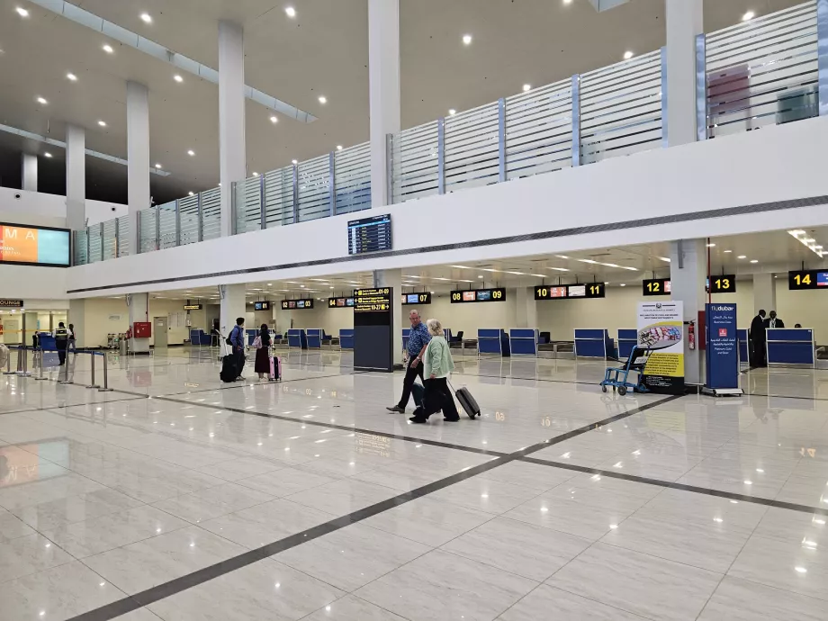 Terminal 3 - poczekalnia odlotów