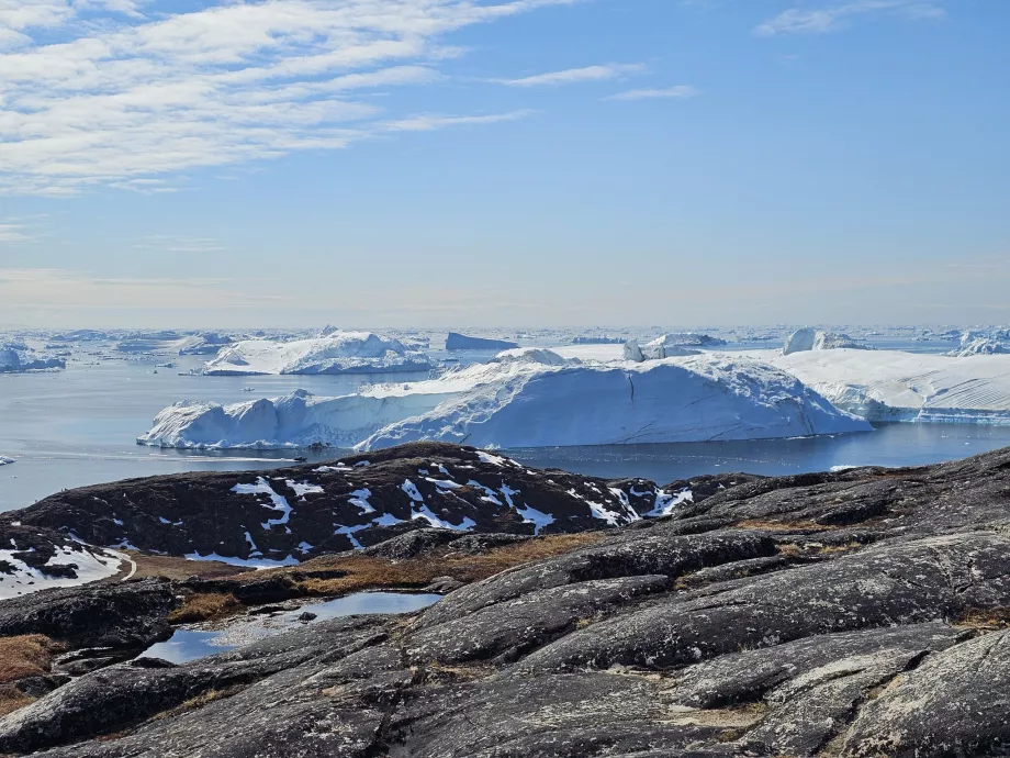 Icefiord, widoki z żółtego szlaku