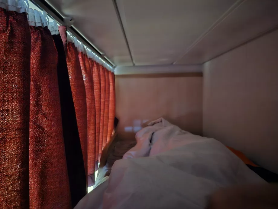 Couchette nocą