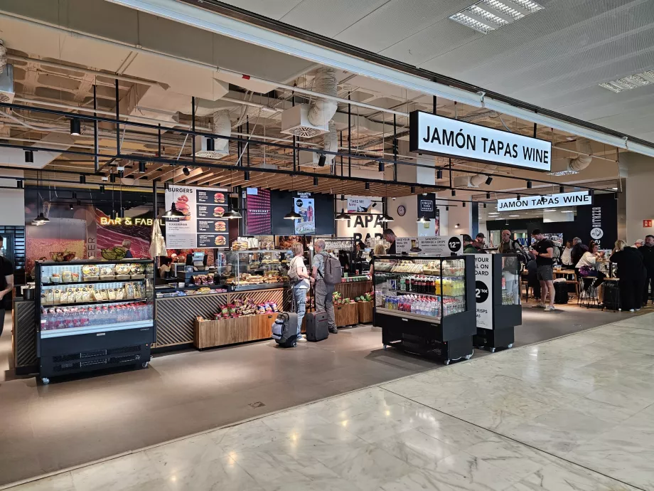 Food Court, strefa tranzytowa