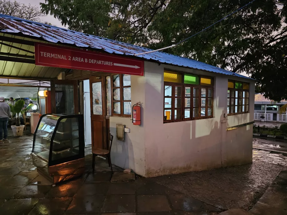 Terminal 2, wspólny obszar zewnętrzny