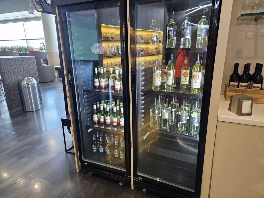 Białe wino i piwo