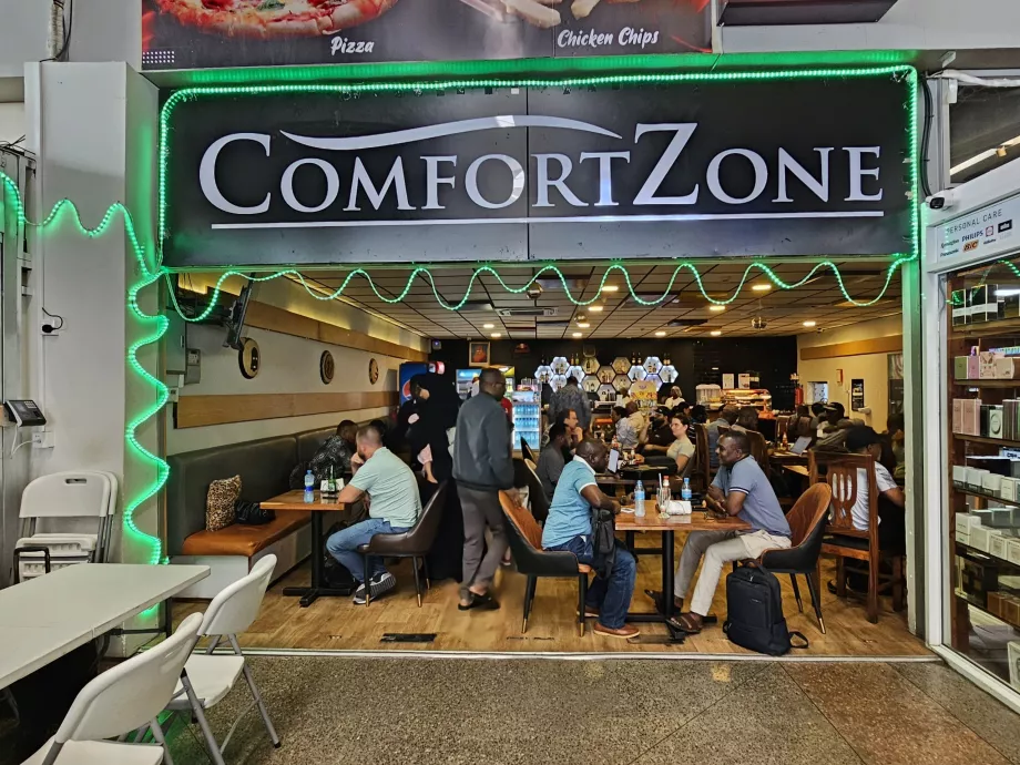 Restauracje, Strefa tranzytowa, Terminal 2
