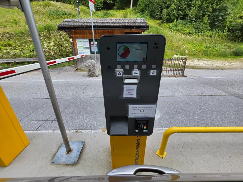 Opłata za przejazd autostradą Loser Mautstrasse