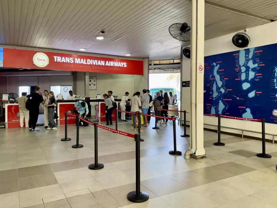 Stanowiska odprawy Trans Maldivian Airways