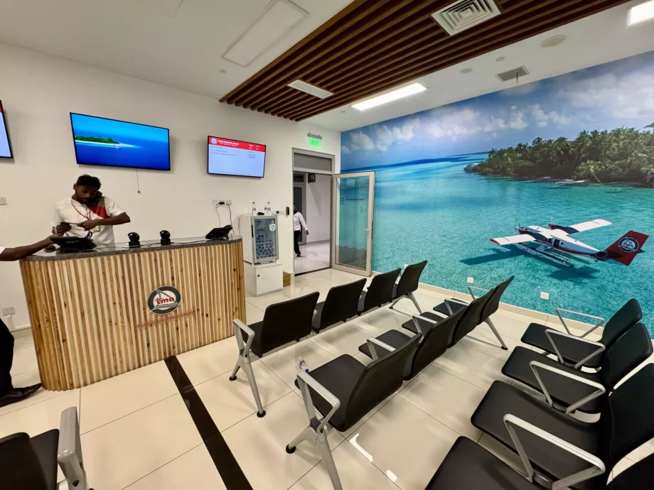 Bramka odlotu Trans Maldivian Airways