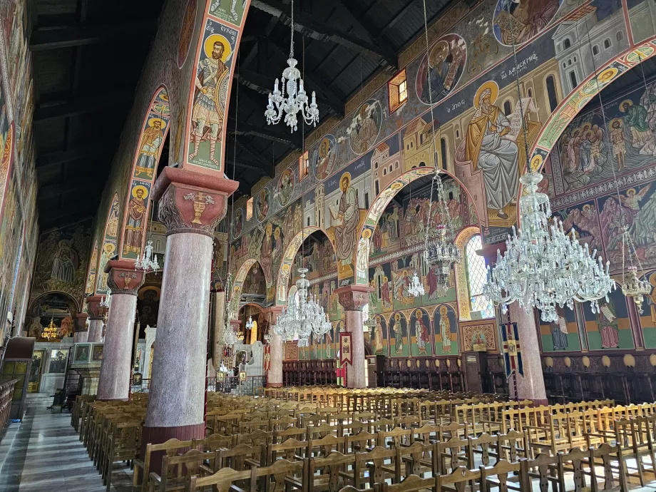 Kościół Evangelismos, wnętrze