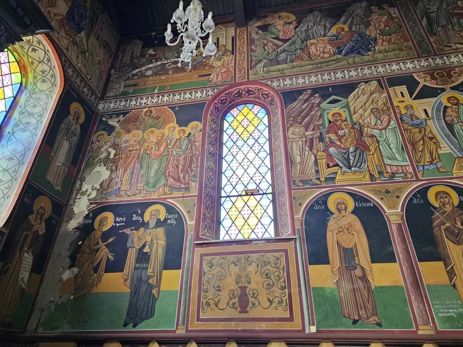 Kościół Evangelismos, wnętrze